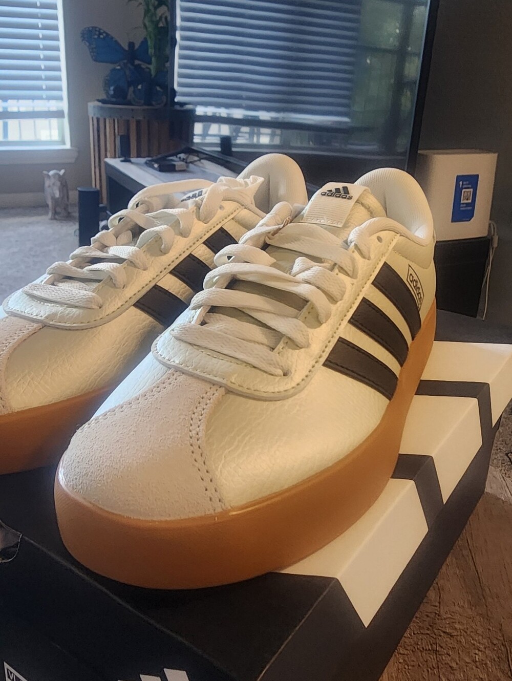 adidas VL Court 3.0 Shoes Ice Gold Met